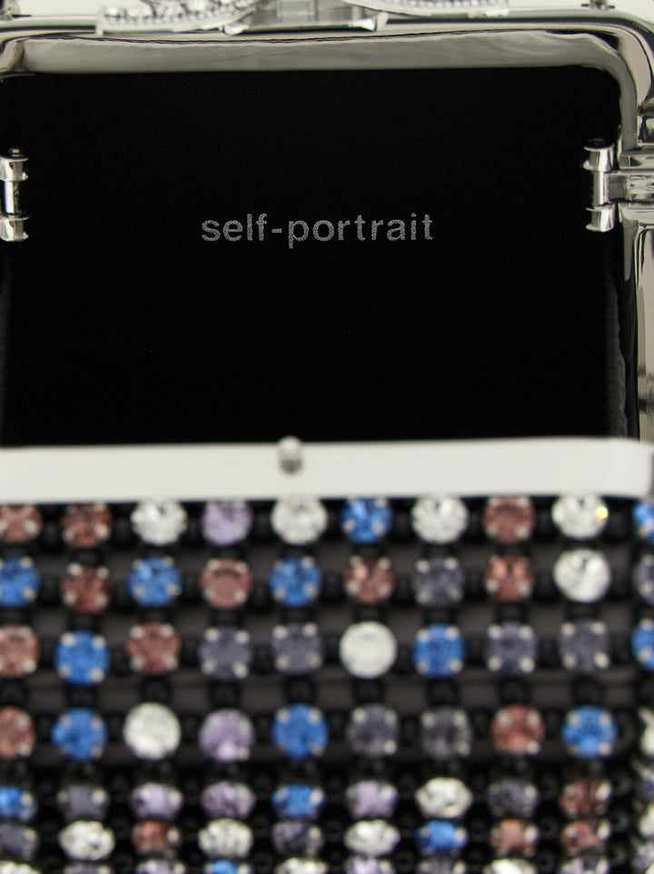Self Portrait Multi Crystal Chainmail Borse a Mano - Multicolor | 0118d73ba7c96422c4c83ae6b2458c2d0984f50b