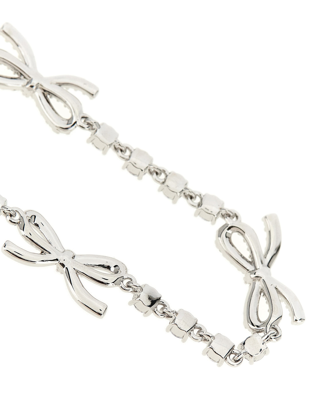 Self Portrait Crystal Bow Gioielli - Silver | 7b3298ababe6addfe2bdb15910f61bfa1637453a