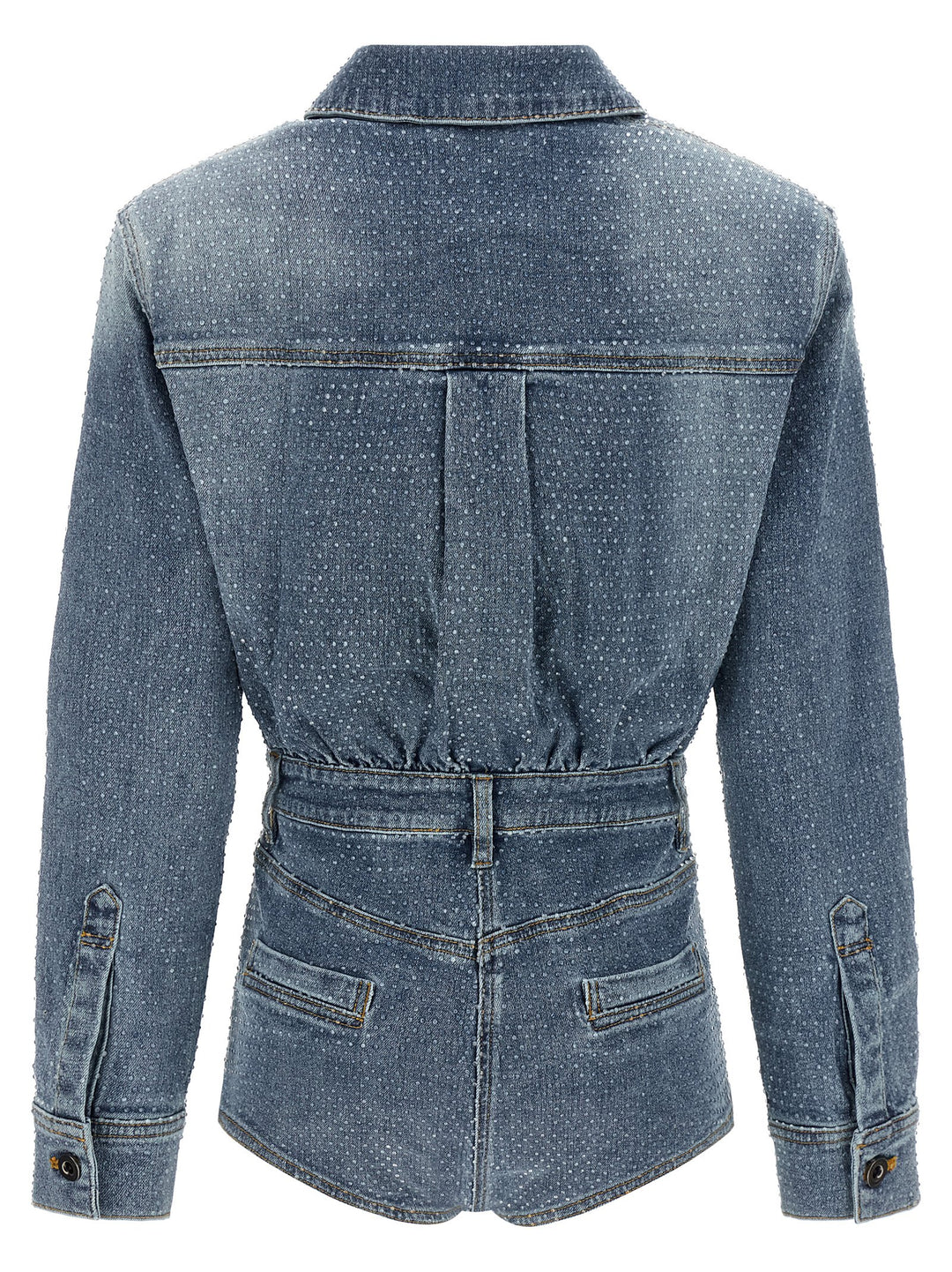 Self Portrait Rhinestone Denim Tute Intere - Blu | 10c8015917a36bfad0ab047dbfa350dfbce87be3