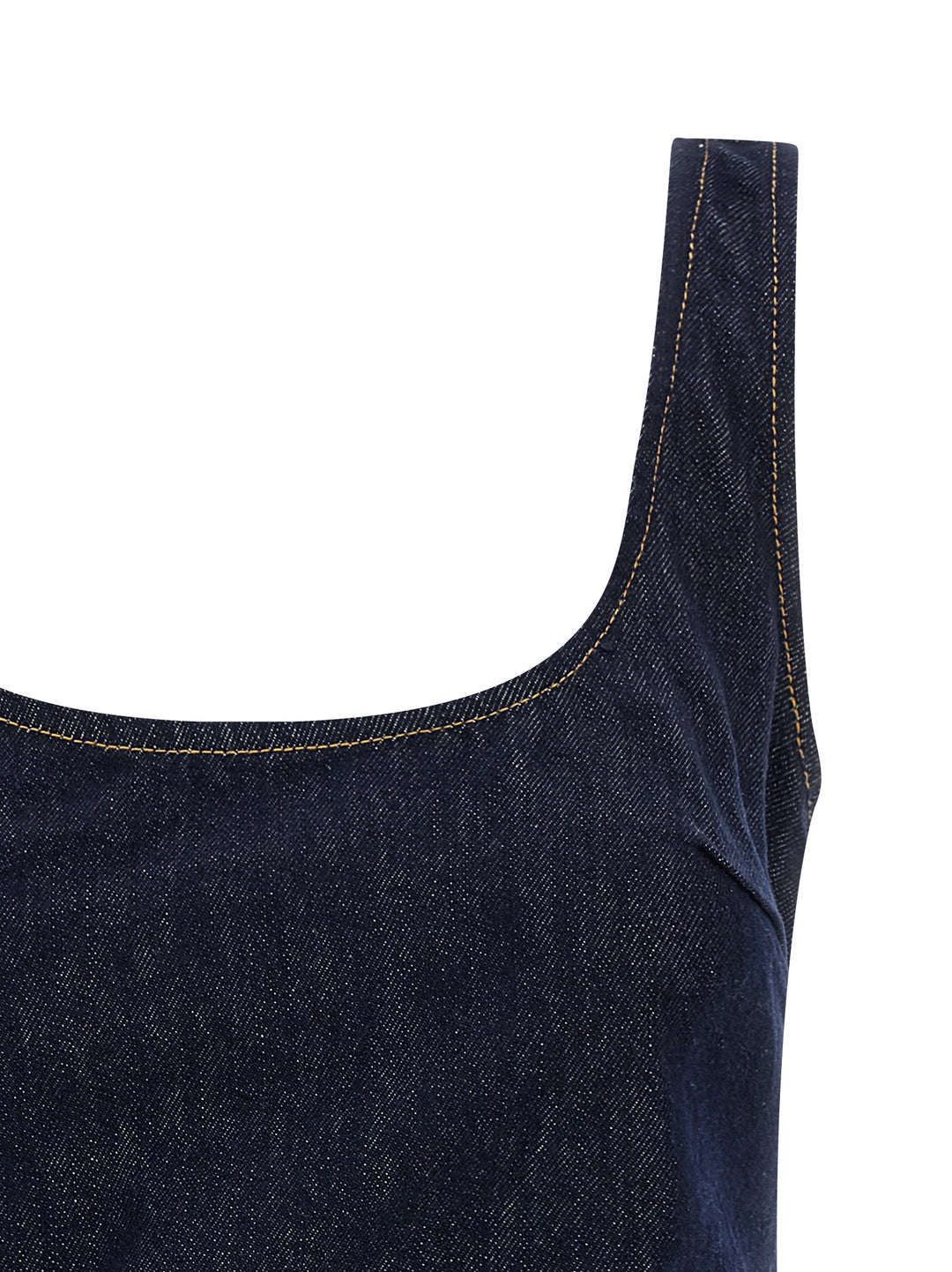 Self Portrait Indigo Denim 3d Flower Mini Abiti - Blu | 82a00f14e90429d2020db44c7a277735ffecc757