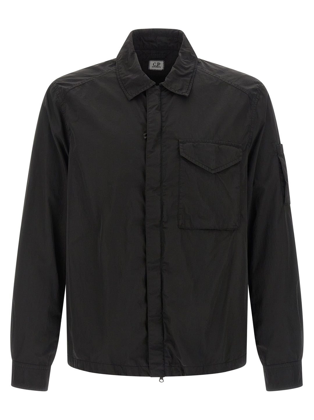 C.P. Company Overshirt Chrome-R Camicie - Nero | 800154d92d78ff8bfdba0f9a098cb2ac609b3bff