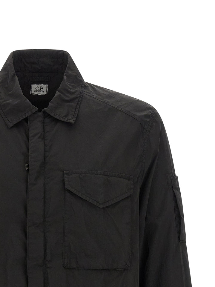 C.P. Company Overshirt Chrome-R Camicie - Nero | ec4abb1505721b639f00f2d0c827674a846faedf