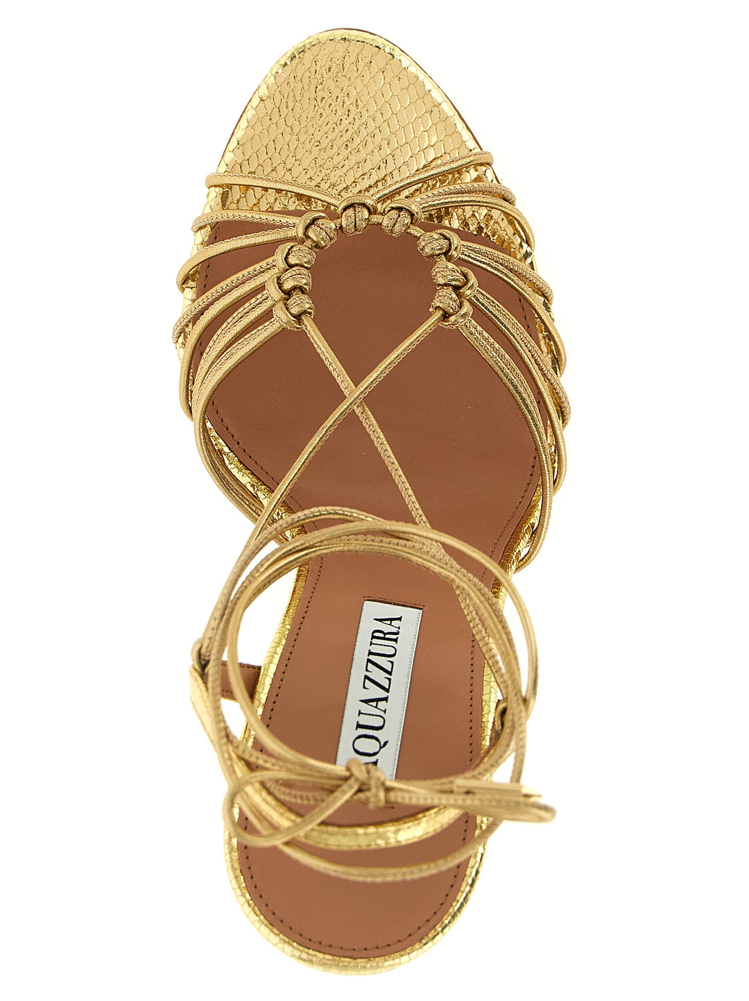 Aquazzura Ritmo Sandali - Oro | 0e669cf5efafbcd3d478d468762d123fef18e703