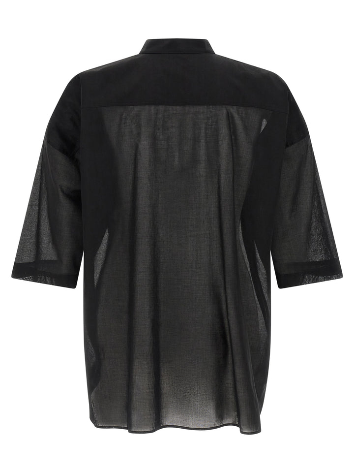 Rick Owens Jumbo Faun Camicie - Nero | 515d084f464a54efba904cfa9aebcec55bcdd871