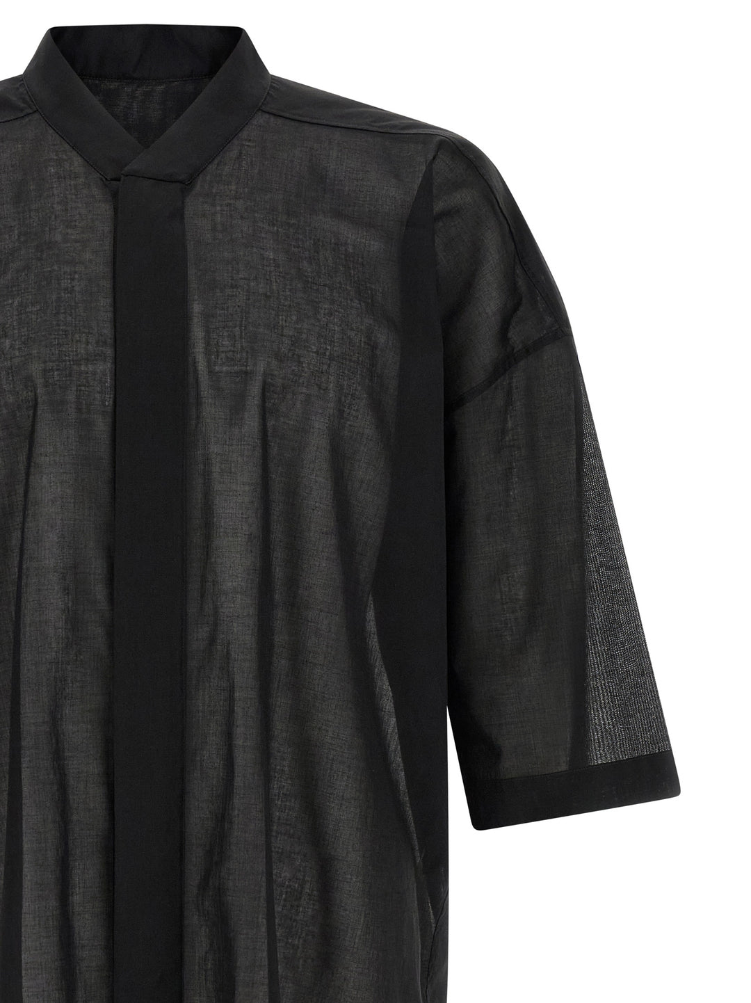 Rick Owens Jumbo Faun Camicie - Nero | 2d1632754e3c0a3669f772bdd7fc03ba242b7d54