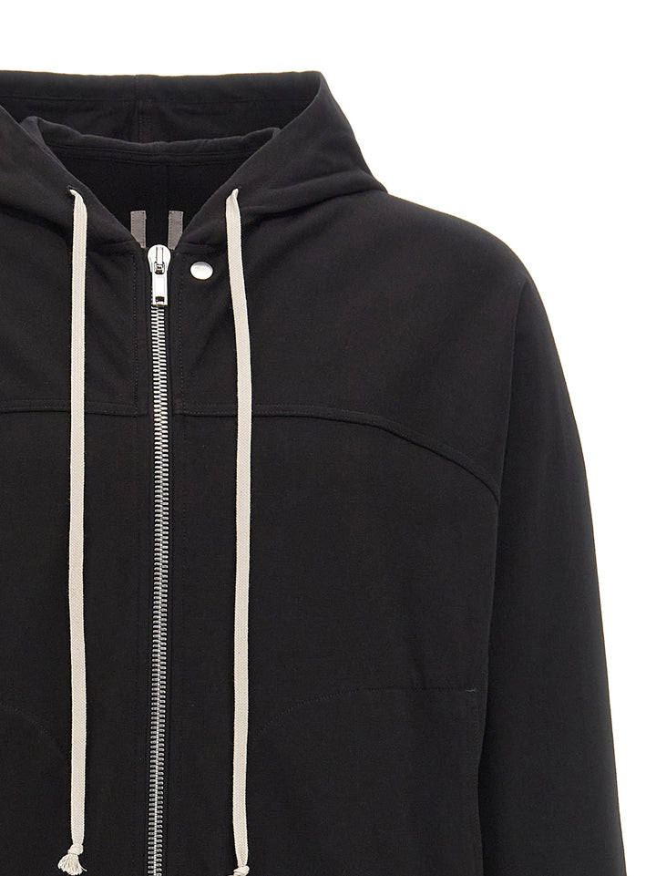 Rick Owens Windbreaker Felpe - Nero | a5349ff4fe42a16020bcbd430bd946f7a68a41cf