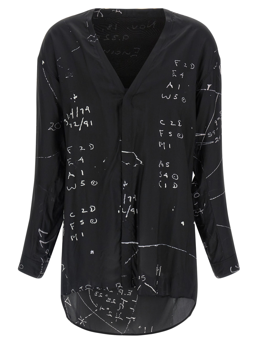 Rick Owens Concordian Camicie - Nero | b87a3719b2d7a046a8405168a9c984eff0c785be