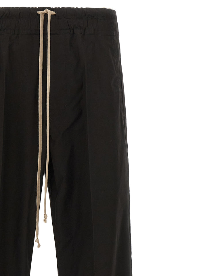 Rick Owens Dietrich Drawstring Pantaloni - Nero | 77991efd0645b3e96c95d28e0184be32f2835de7