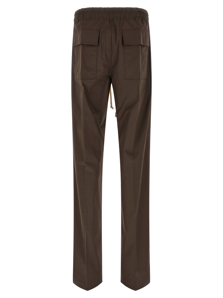 Rick Owens Dietrich Drawstring Pantaloni - Marrone | 93b61b77127457ce0b7d84cf2e6c2c4214e38e74