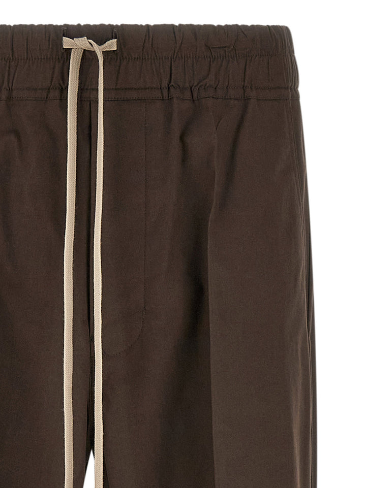 Rick Owens Dietrich Drawstring Pantaloni - Marrone | d9f7fe32e9180025f8ceba75b7b6d88c598b3164