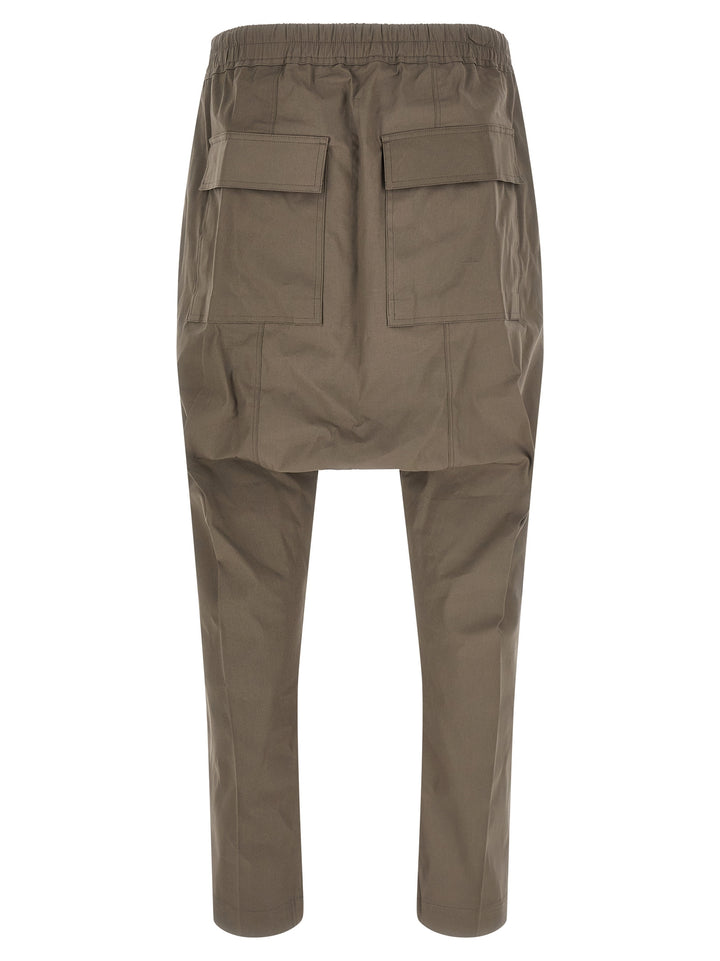 Rick Owens Drawstring Long Pantaloni - Grigio | 4431327c22462cf8ec96c06225cfb4dd205731aa