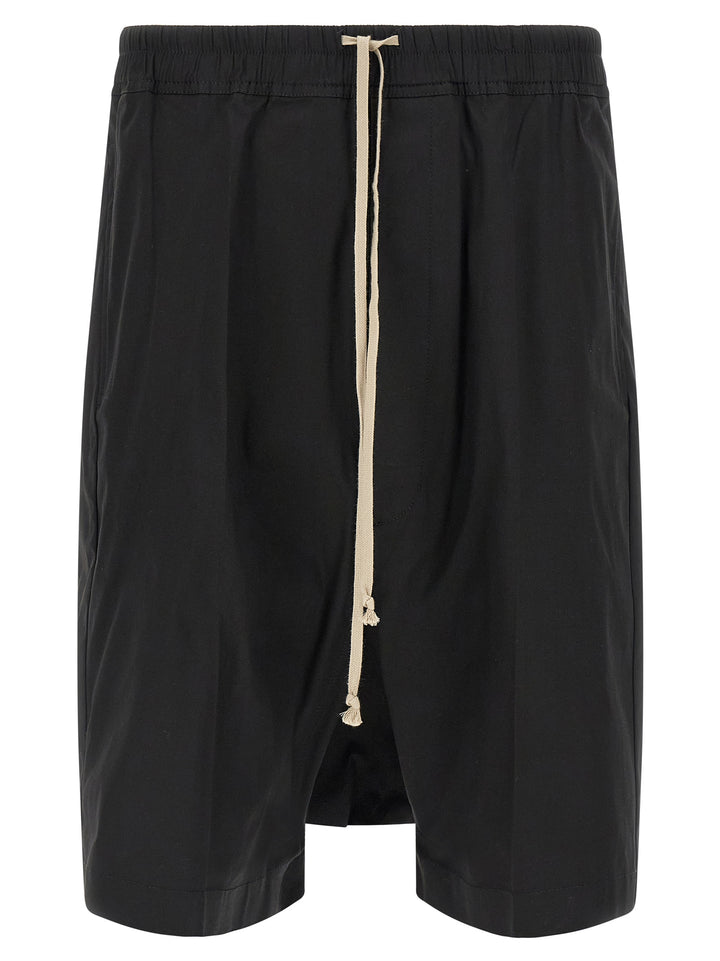 Rick Owens Rick S Pods Bermuda e Short - Nero | 4cf791fc13205813655d67a76af528dada59b01c