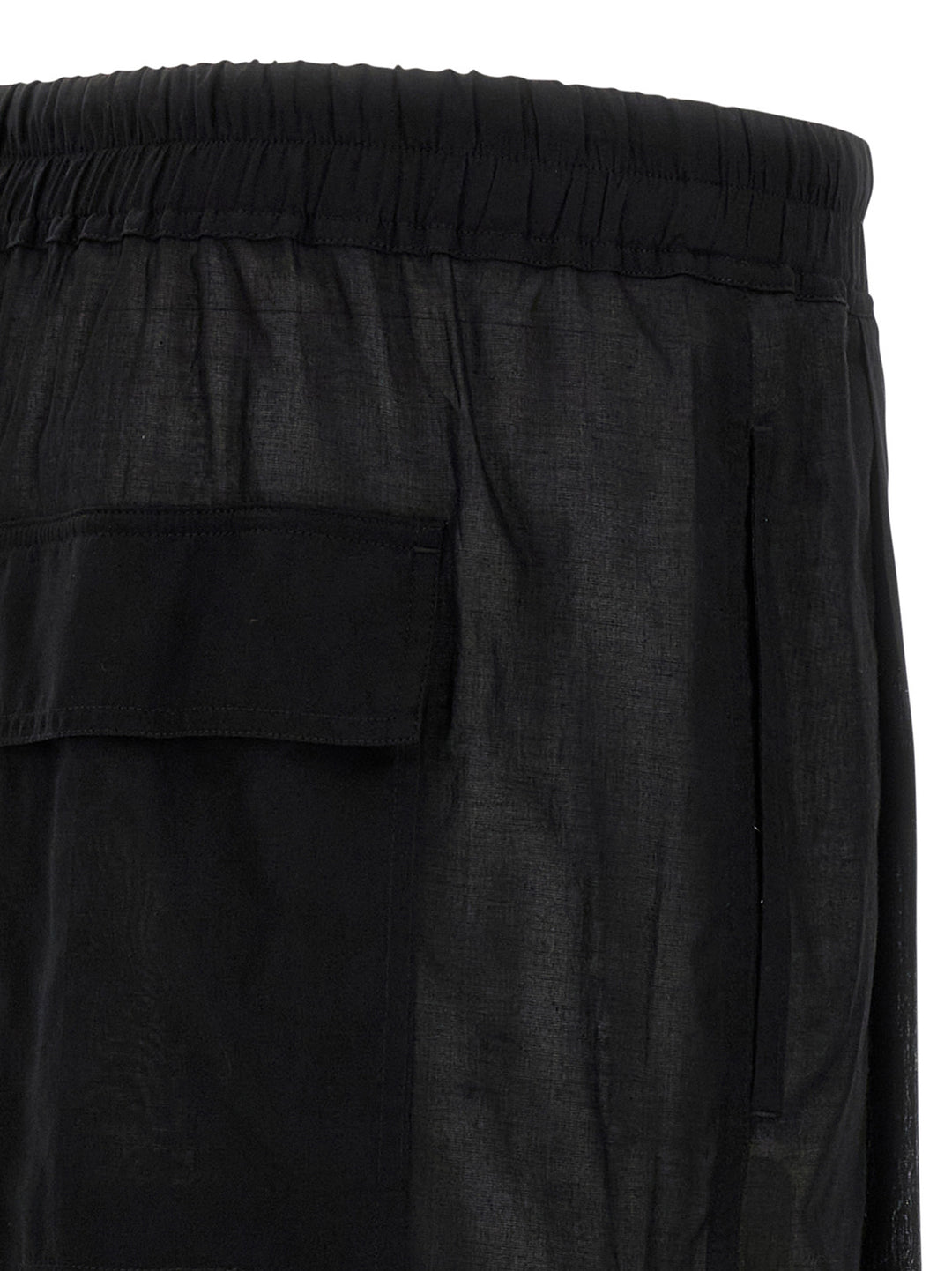 Rick Owens Kiltshorts Bermuda e Short - Nero | e45da663b6e0f83f204a06d10d990a327978cff7