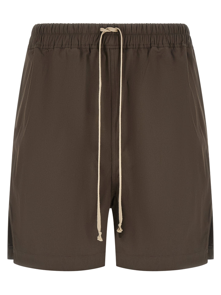 Rick Owens Boxers Bermuda e Short - Marrone | 05032f32e92b88a16351f6a15f2595b481f0c8ee