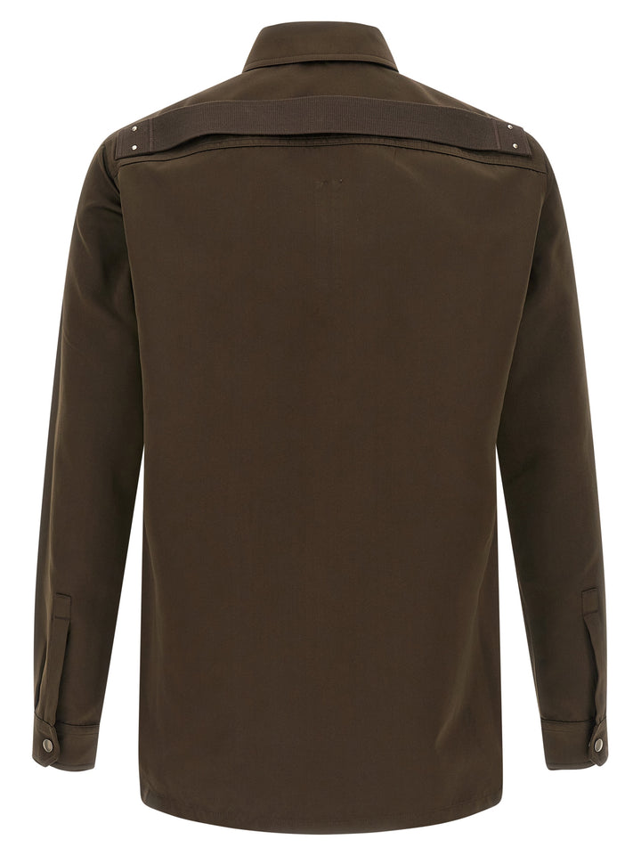 Rick Owens Outershirt Camicie - Marrone | 0d19d968e044c6e2ea9b4a76ae6dd24b405c22dd