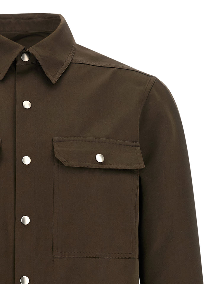 Rick Owens Outershirt Camicie - Marrone | e28686600aab57fab1acfe62da889560fc6c8b37