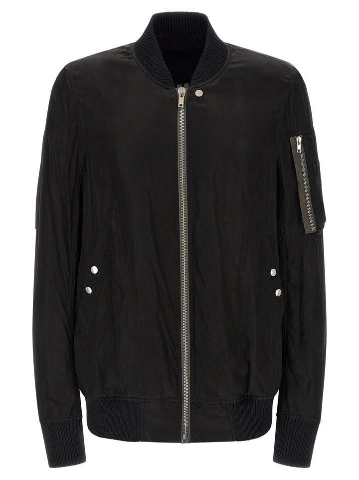 Rick Owens Classic Flight Puffer Jackets - Nero | ce6dd1051e0046e1b48160f7f627f5063c0a570e