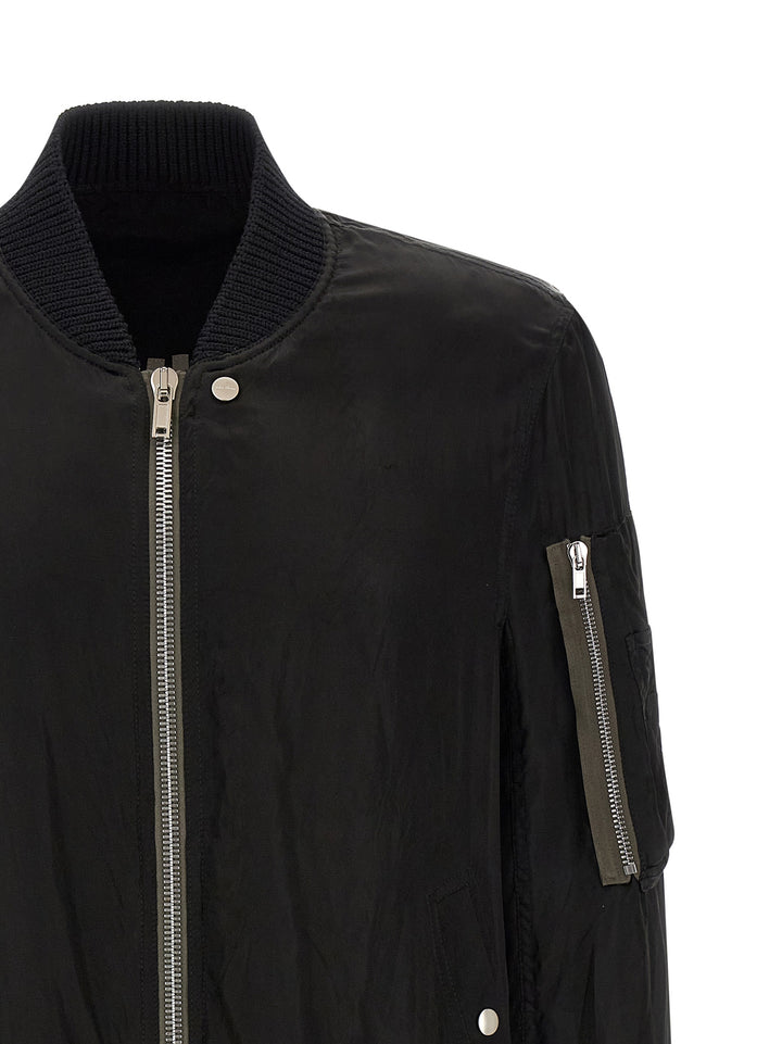 Rick Owens Classic Flight Puffer Jackets - Nero | ad33fe5662a7477e9ecd7b425cc83c03257a3230