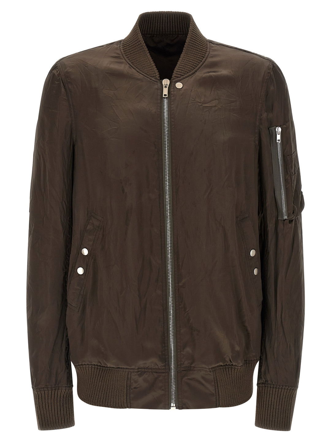 Rick Owens Classic Flight Puffer Jackets - Marrone | 762d2192ba15fe11d21a0757bdade5b53ce1696f