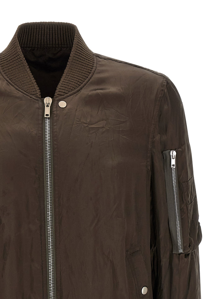 Rick Owens Classic Flight Puffer Jackets - Marrone | c48316e1e37d83f58b73e637c637fb496658040f