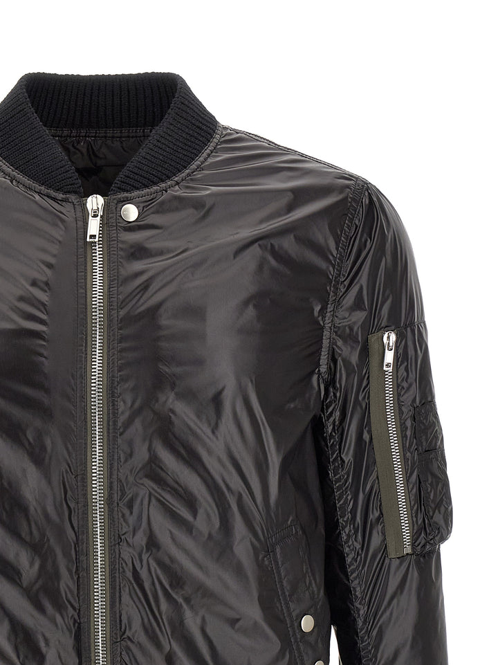 Rick Owens Classic Flight Puffer Jackets - Nero | 9f9e9f9ce831b77fa5177dc9ba398a2ed2b7e1da