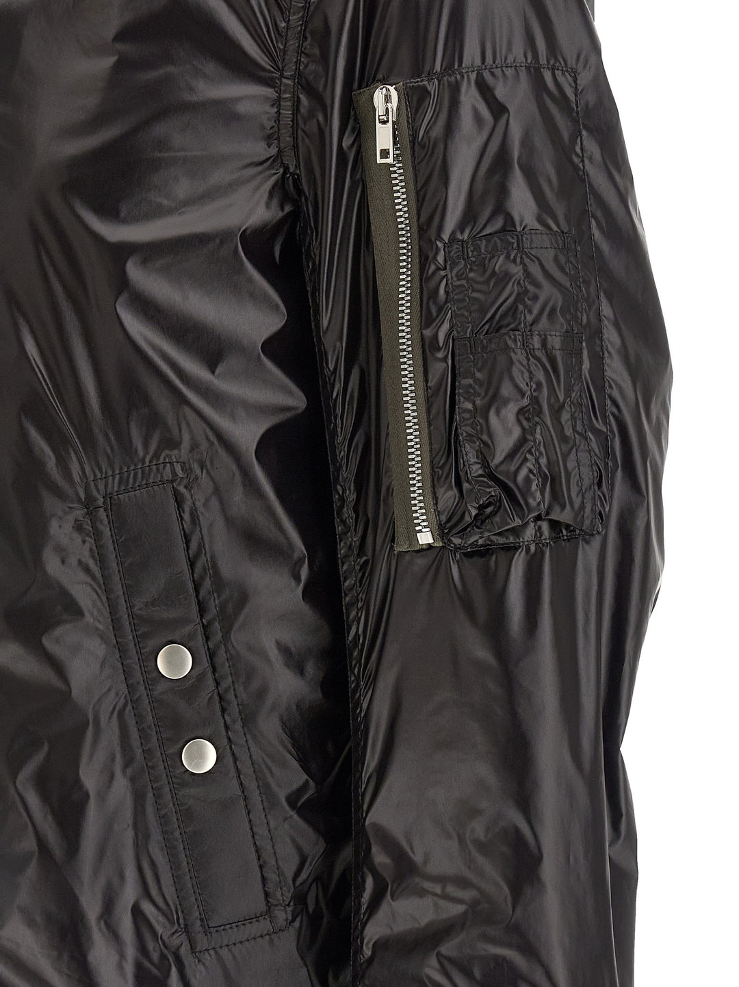 Rick Owens Classic Flight Puffer Jackets - Nero | 1d60f9e653c317895ba860cea5b29a334a32e21d