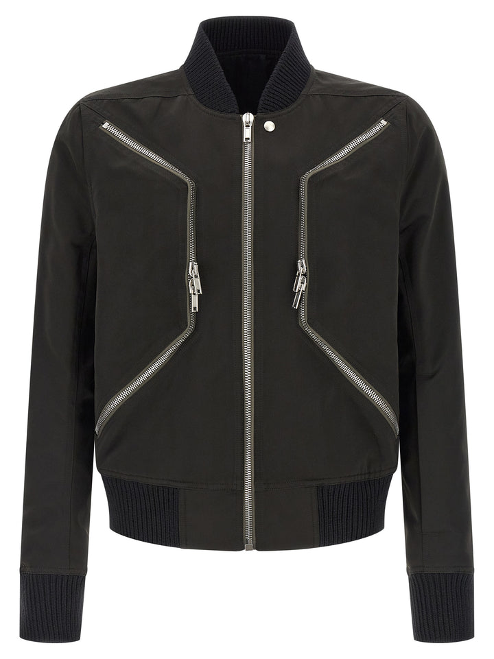 Rick Owens Heizer Flight Puffer Jackets - Nero | d964b4824a2cb6f2f5cfab08c140c40cdb7fa85e