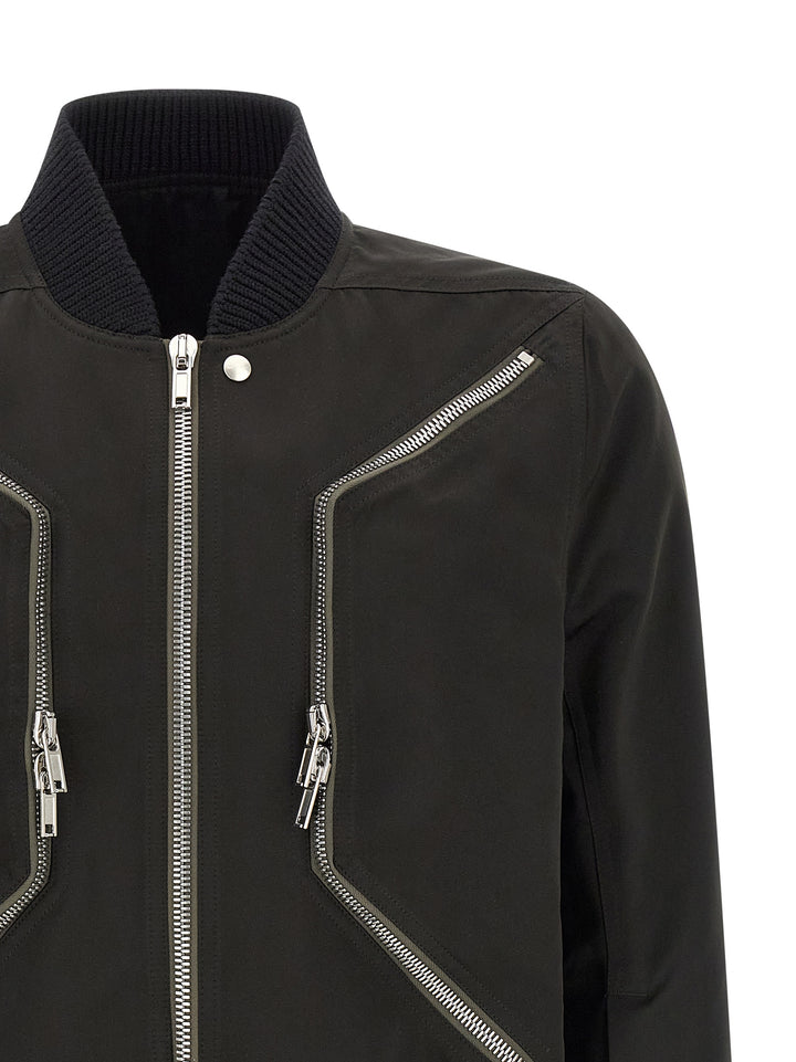 Rick Owens Heizer Flight Puffer Jackets - Nero | 16d707e92ceb4a790b373c54f30b86b3ecb5a172