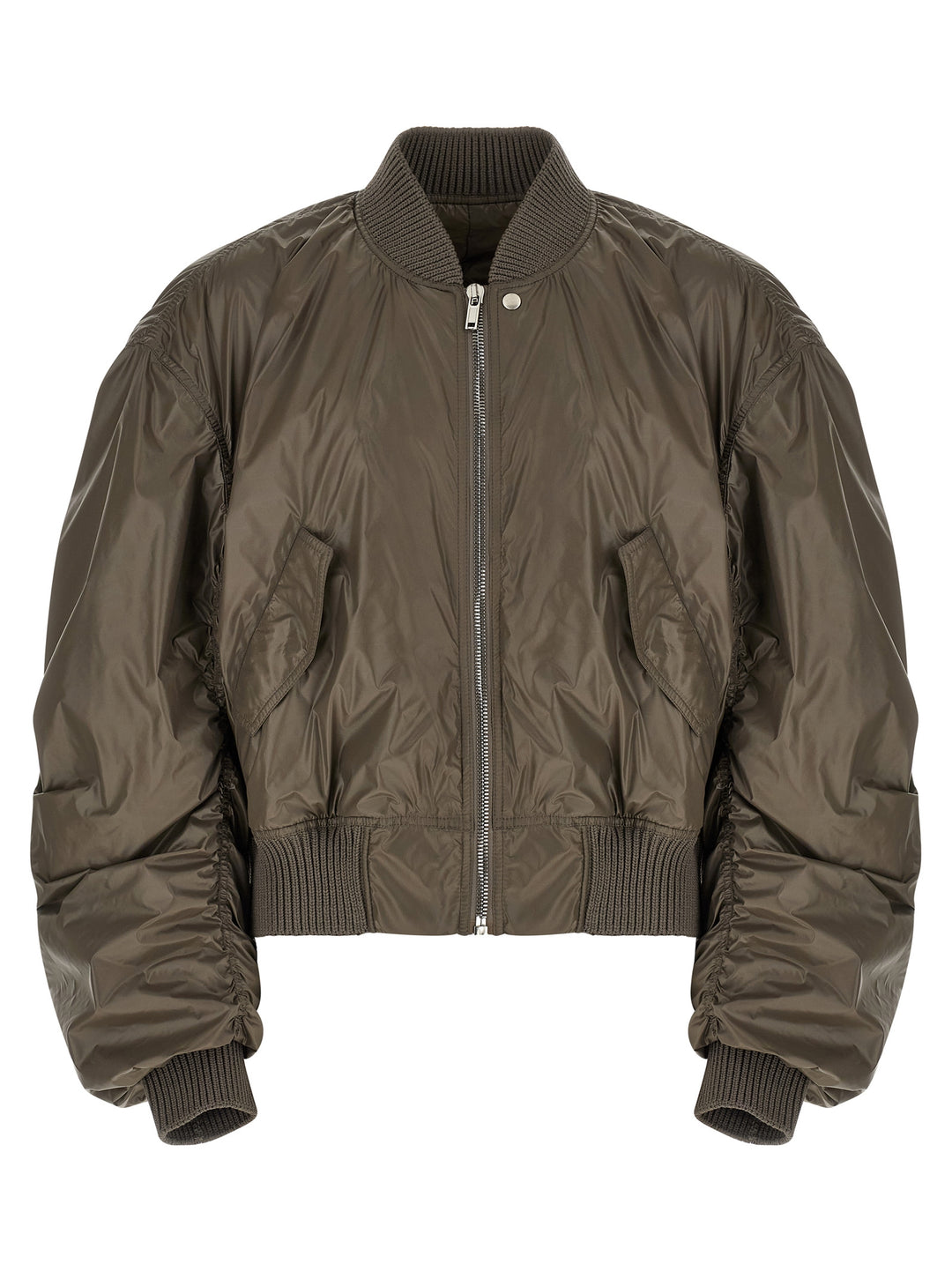Rick Owens Secchia Flight Puffer Jackets - Grigio | 98579d43060f72e98f71a659d68286bec4721b4a