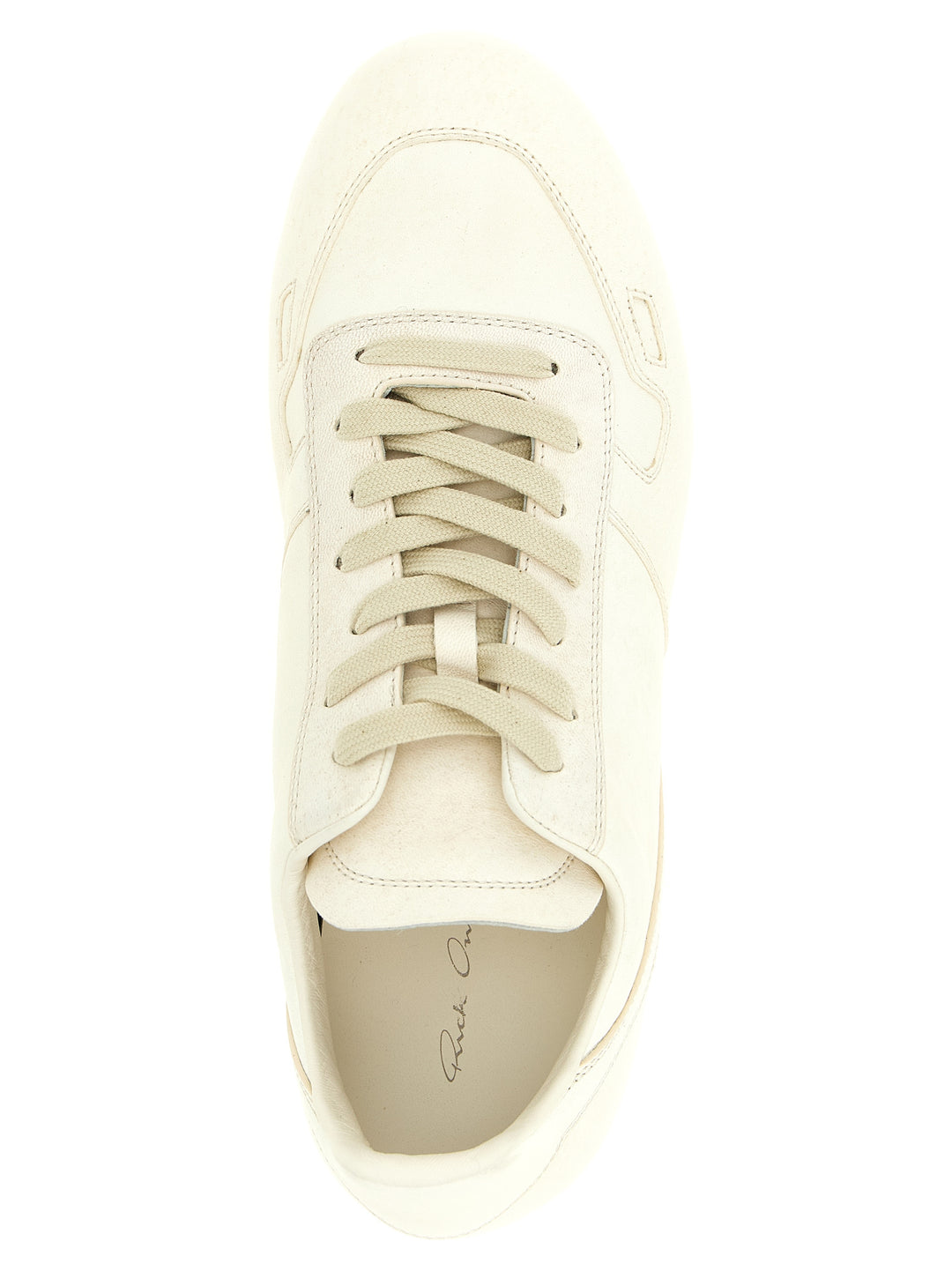 Rick Owens Minimal Sneak Sneakers - Bianco | 76eb037f0854ed96bbf43b25e351436262e7e9bb
