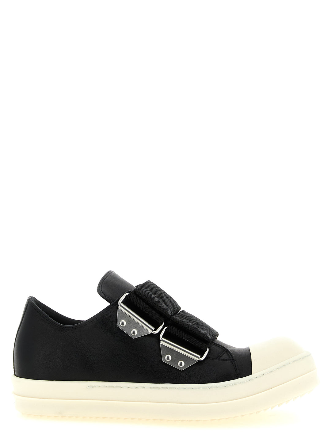 Rick Owens Strap Low Sneaks Sneakers - Nero | 3ae332881ecbbe7d6a1abe6226593c152f30e86c