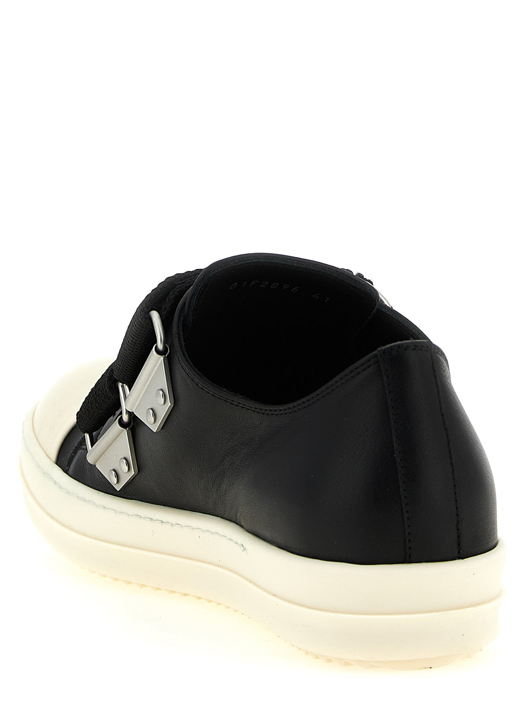 Rick Owens Strap Low Sneaks Sneakers - Nero | 604644cf5d849cff4526415bd74d9b67d04760e7