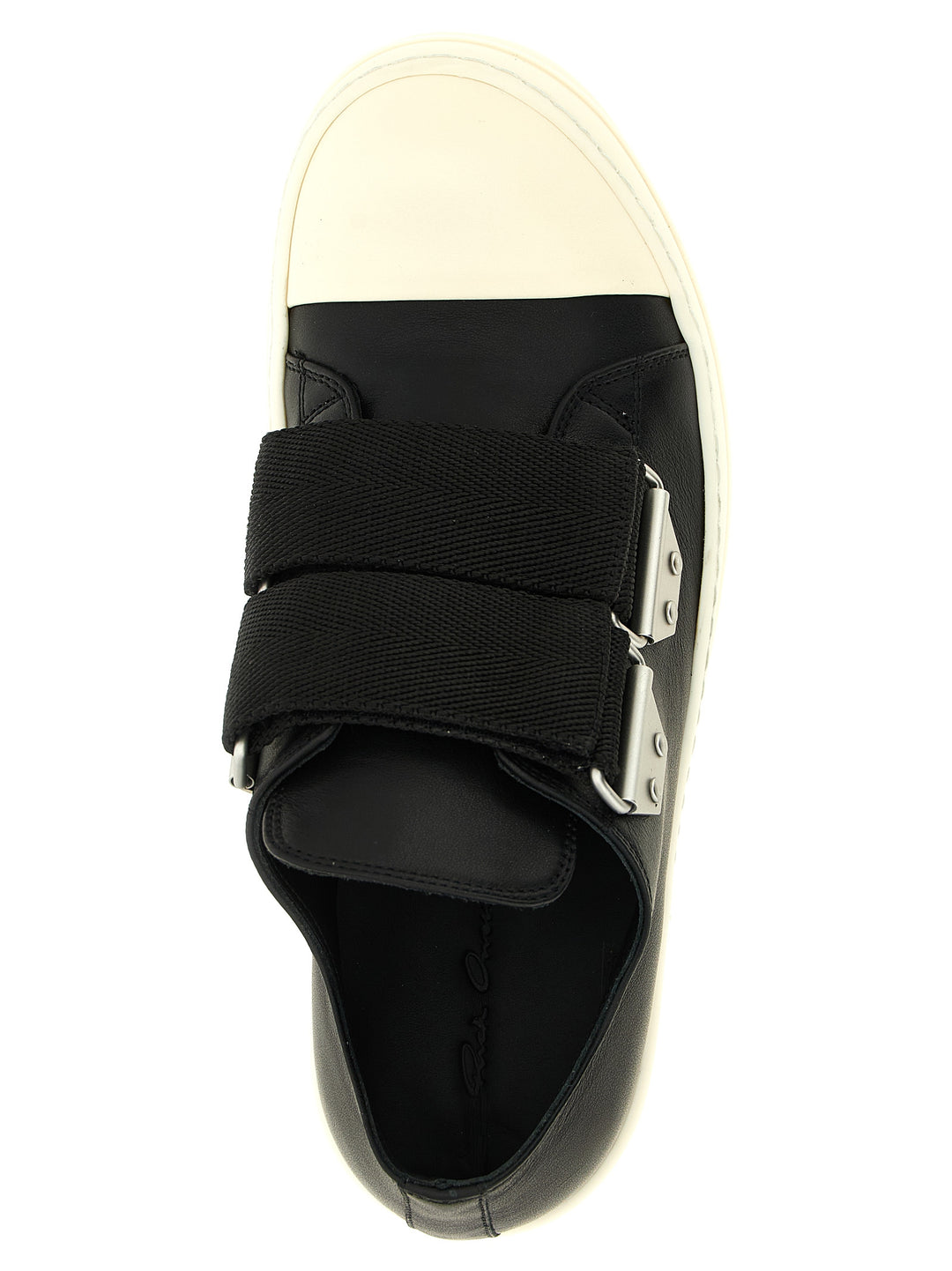Rick Owens Strap Low Sneaks Sneakers - Nero | 9030fd833d839bc68b85a153904a41d2f335c8f6