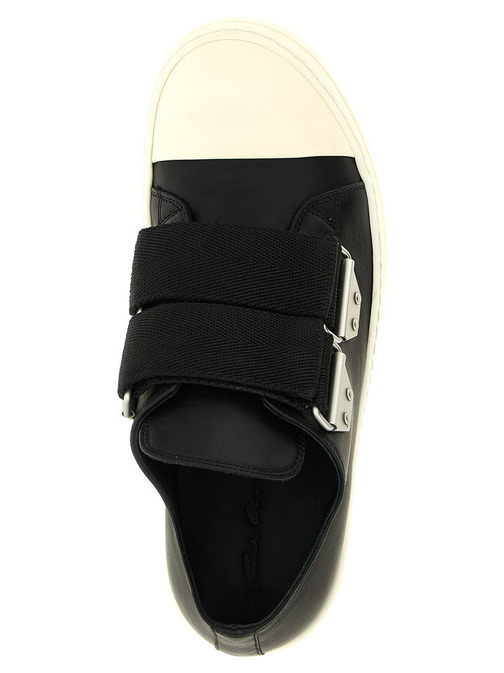 Rick Owens Strap Low Sneaks Sneakers - Nero | 9030fd833d839bc68b85a153904a41d2f335c8f6