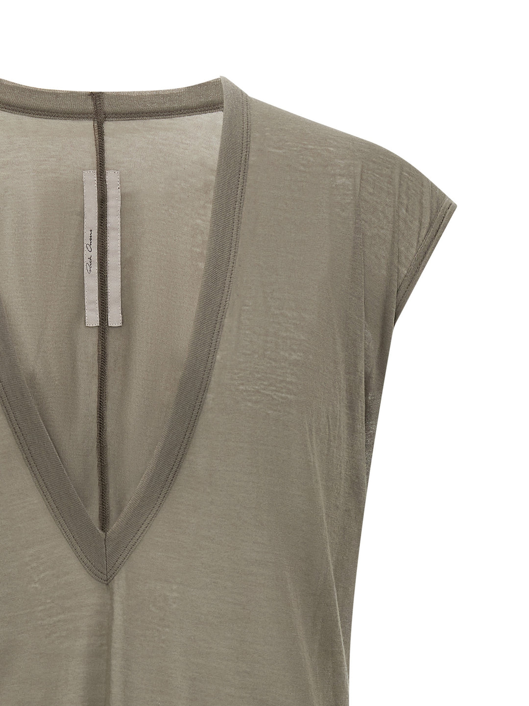 Rick Owens Dylan T shirt - Grigio | 6e5d312f2b6f6429160f6ac67cacde01492e58f1