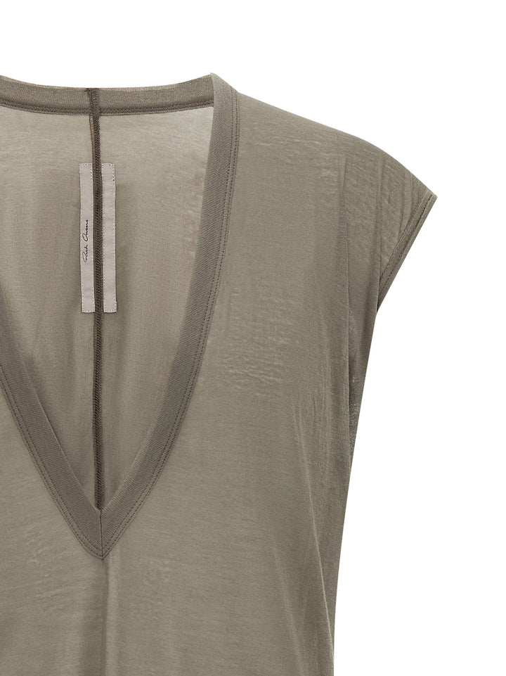 Rick Owens Dylan T shirt - Grigio | 6e5d312f2b6f6429160f6ac67cacde01492e58f1