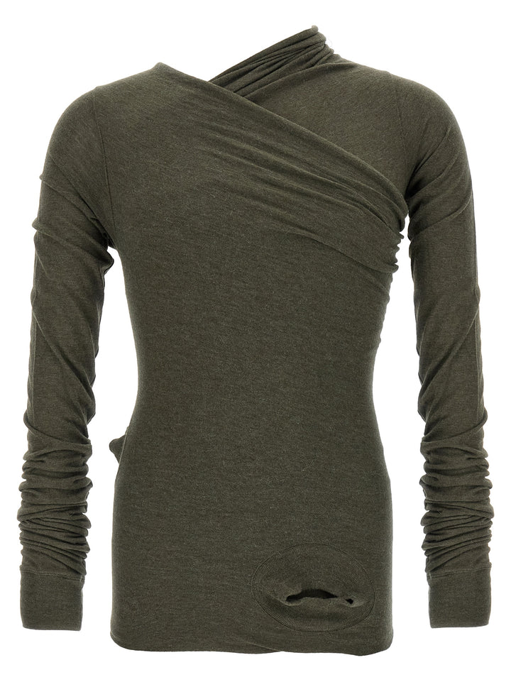 Rick Owens Hollywood Banana T shirt - Verde | 1e2903b50c41471fba435983e0609de0850317a6