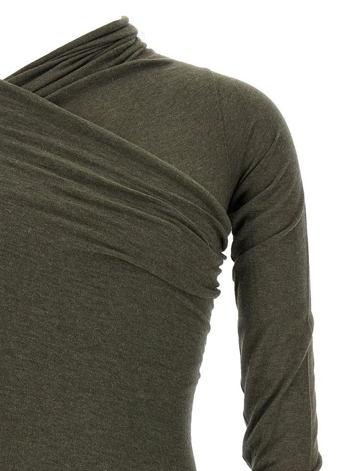 Rick Owens Hollywood Banana T shirt - Verde | 5f304c6c6a924307fb90e1510ee60d0858f32689