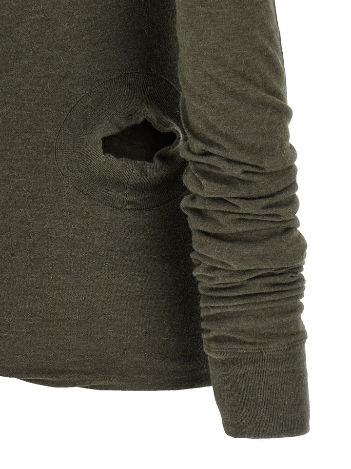 Rick Owens Hollywood Banana T shirt - Verde | b7a9502256498608239fc2f14a527bb39b1a7d79