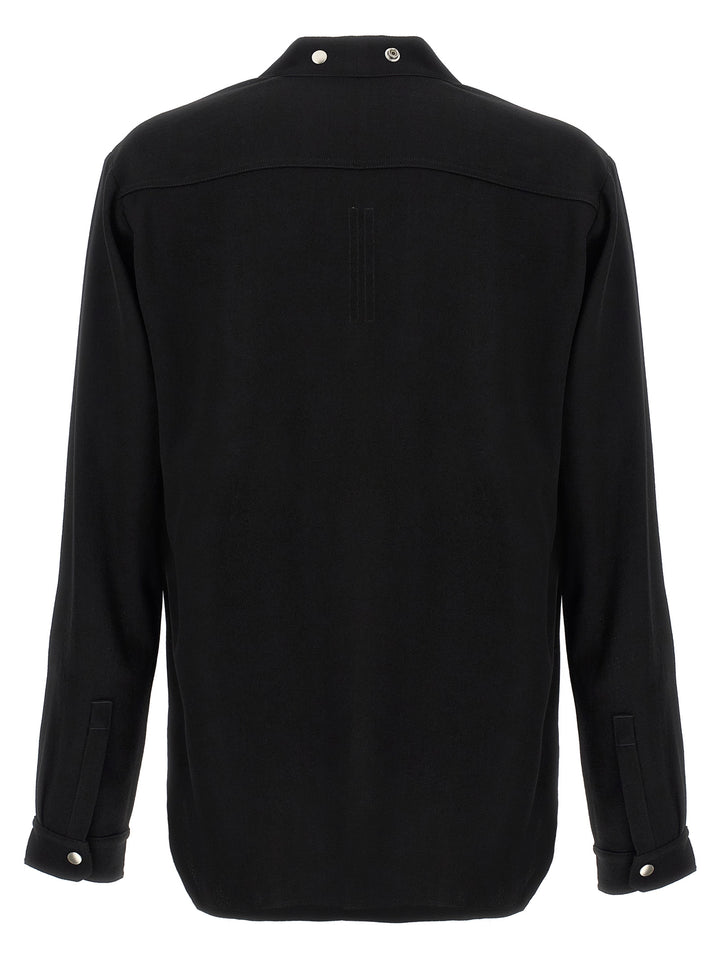 Rick Owens Larry Fogpocket Camicie - Nero | d4743c72366e018164ef4e11d3ee61e1abd7c5fd