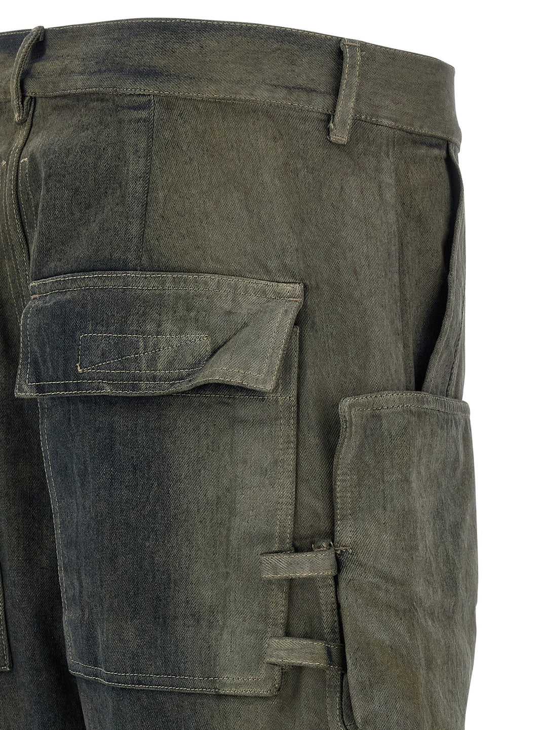 Rick Owens Stefan Cargo Jeans - Grigio | 24df35c85b43eb3a9834125fd122a881129cf96f
