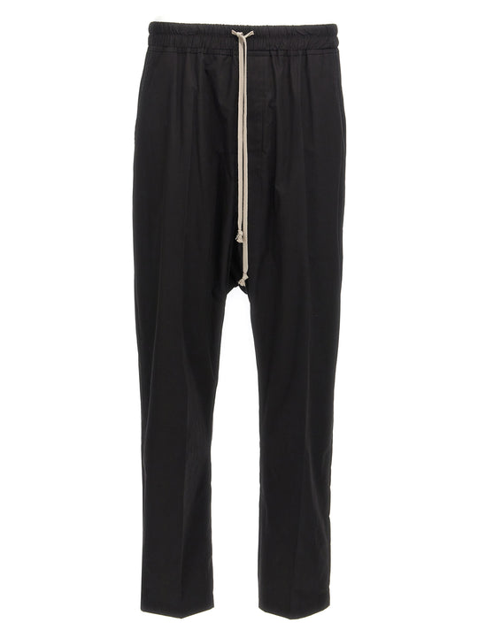 Drawstring Long Pantaloni Nero