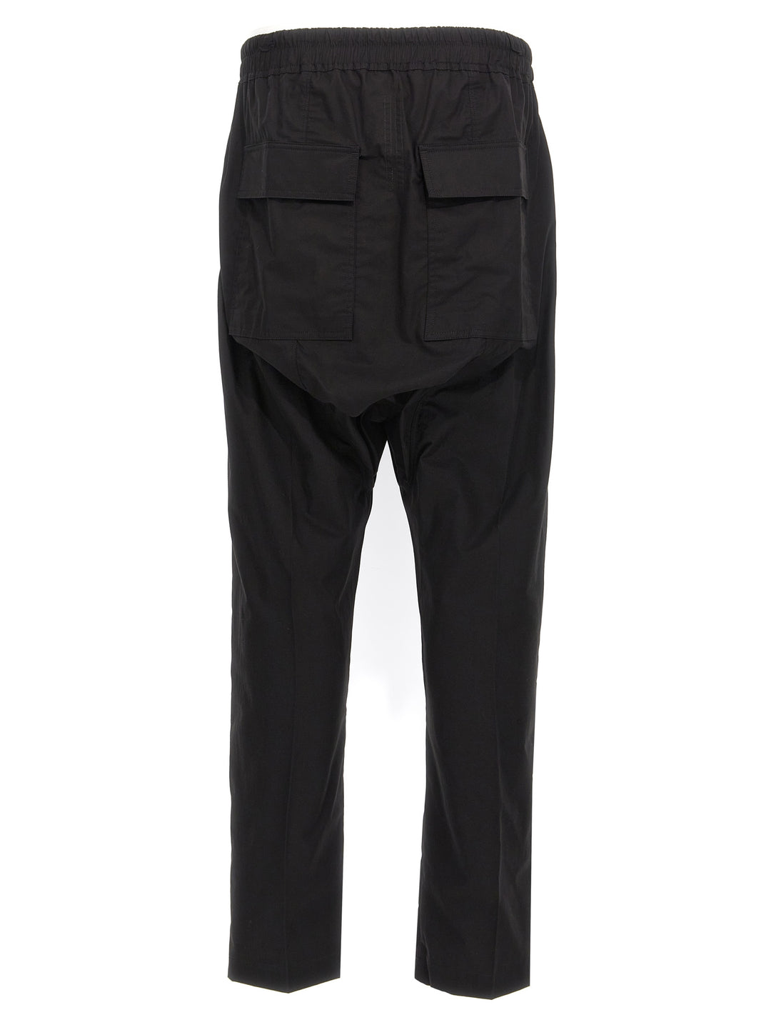 Rick Owens Drawstring Long Pantaloni - Nero | fee520dfaf8a154cc4496bcdb153c996346d10b8