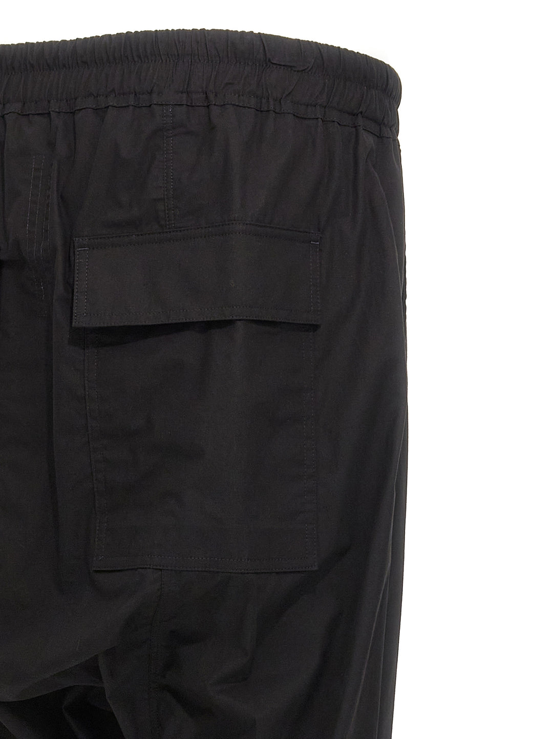 Rick Owens Drawstring Long Pantaloni - Nero | e33cdd6da2c519a2836e1eee69a1acac7ad2705c