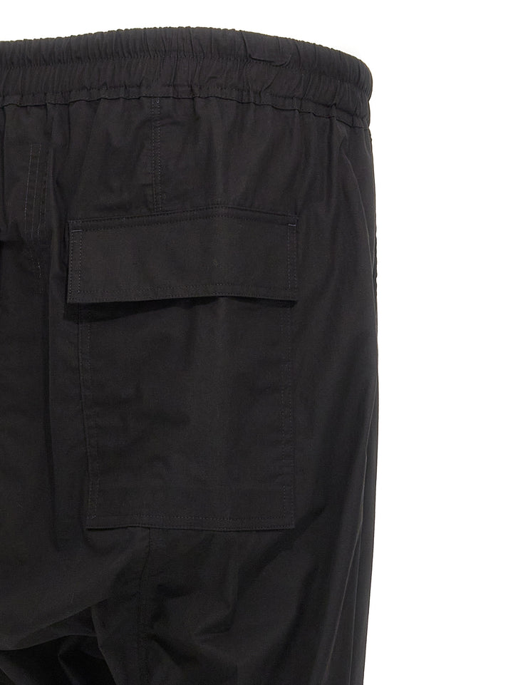 Rick Owens Drawstring Long Pantaloni - Nero | e33cdd6da2c519a2836e1eee69a1acac7ad2705c