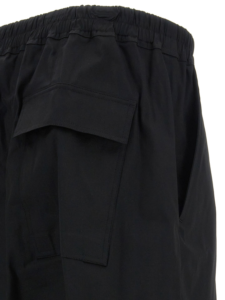 Rick Owens Drawnstring Cropped Pantaloni - Nero | 872c74929fae19dda99b720ee919e45cdfa1de38