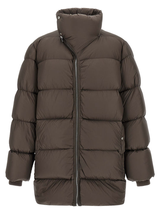 Turtle Puffer Jackets Marrone