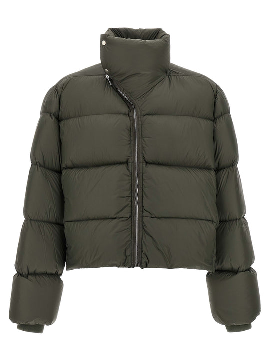 Turtle Puffer Jackets Grigio