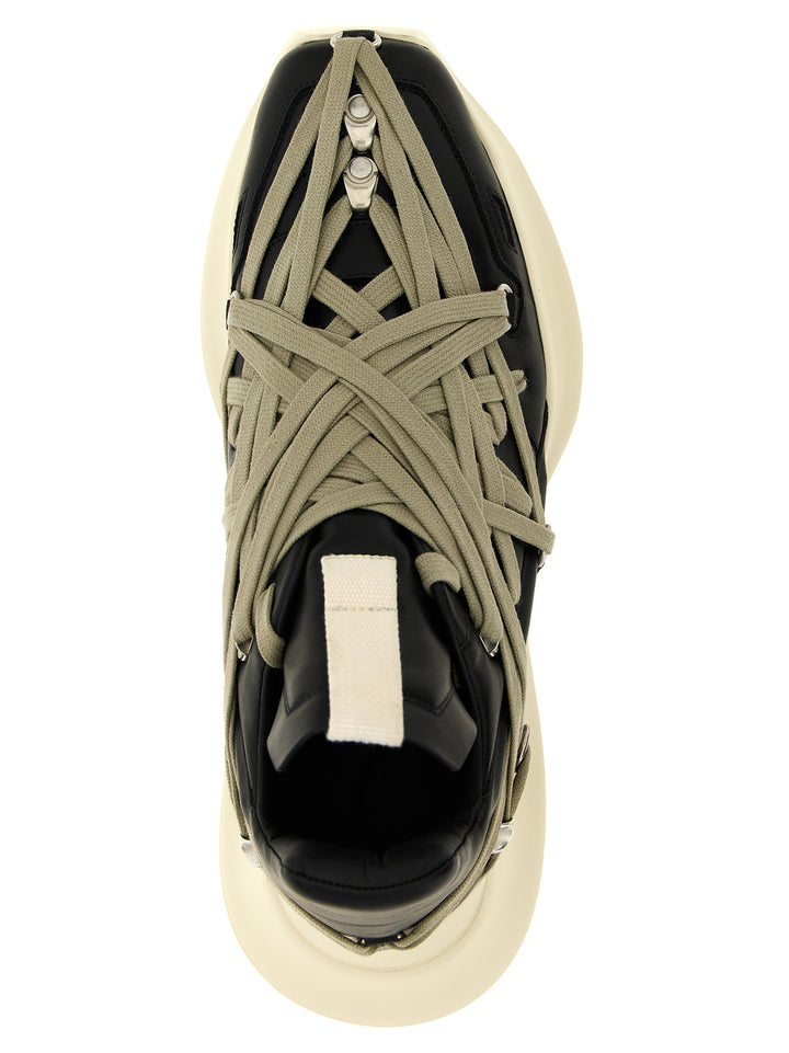 Rick Owens Megalace Geth Runner Sneakers - Nero | ab1c390471312700f7aec12ae61cb4ffbd4a32ed