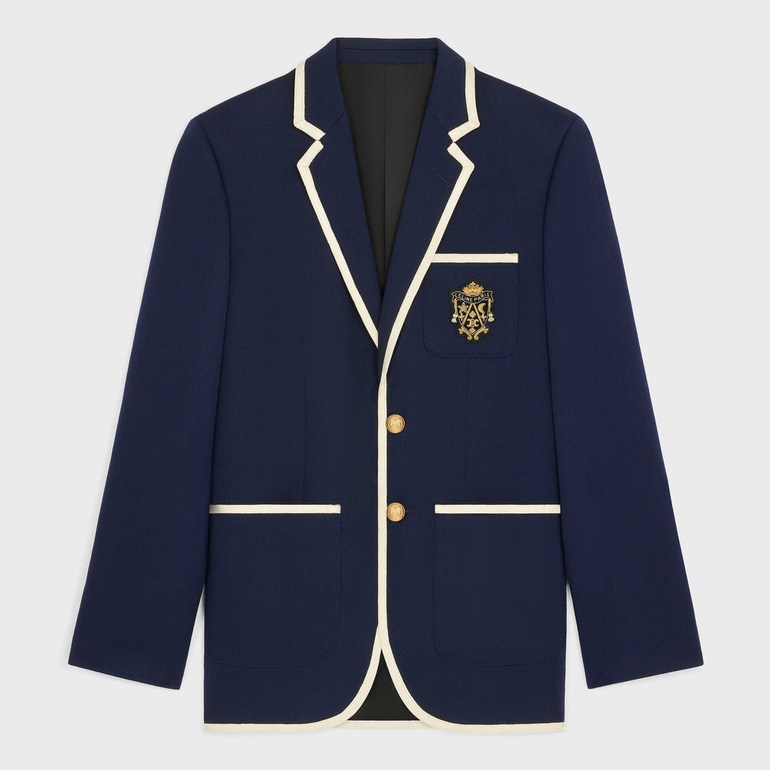 Celine Coats & Jackets - Blu | a12660c37240ac9c32f601f597939941b34cd209